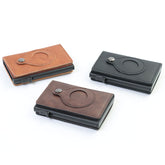 Credit Card Holder With AirTag Slot Minimalist Wallet For Men